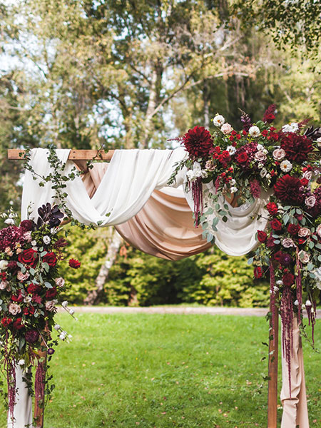 Flowers For The Wedding Ceremony